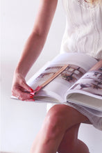 Load image into Gallery viewer, Three Tiny Words Leather Bookmark