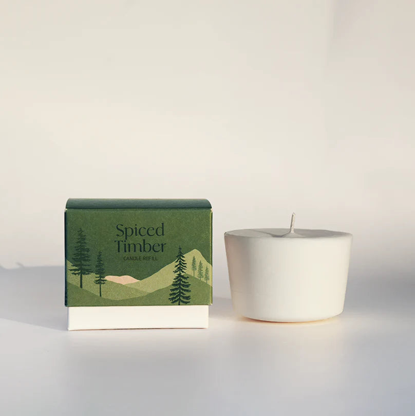 Arbor Made Candle Refill - Spiced Timber